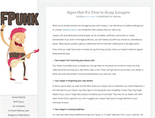 Tablet Screenshot of fpunk.com